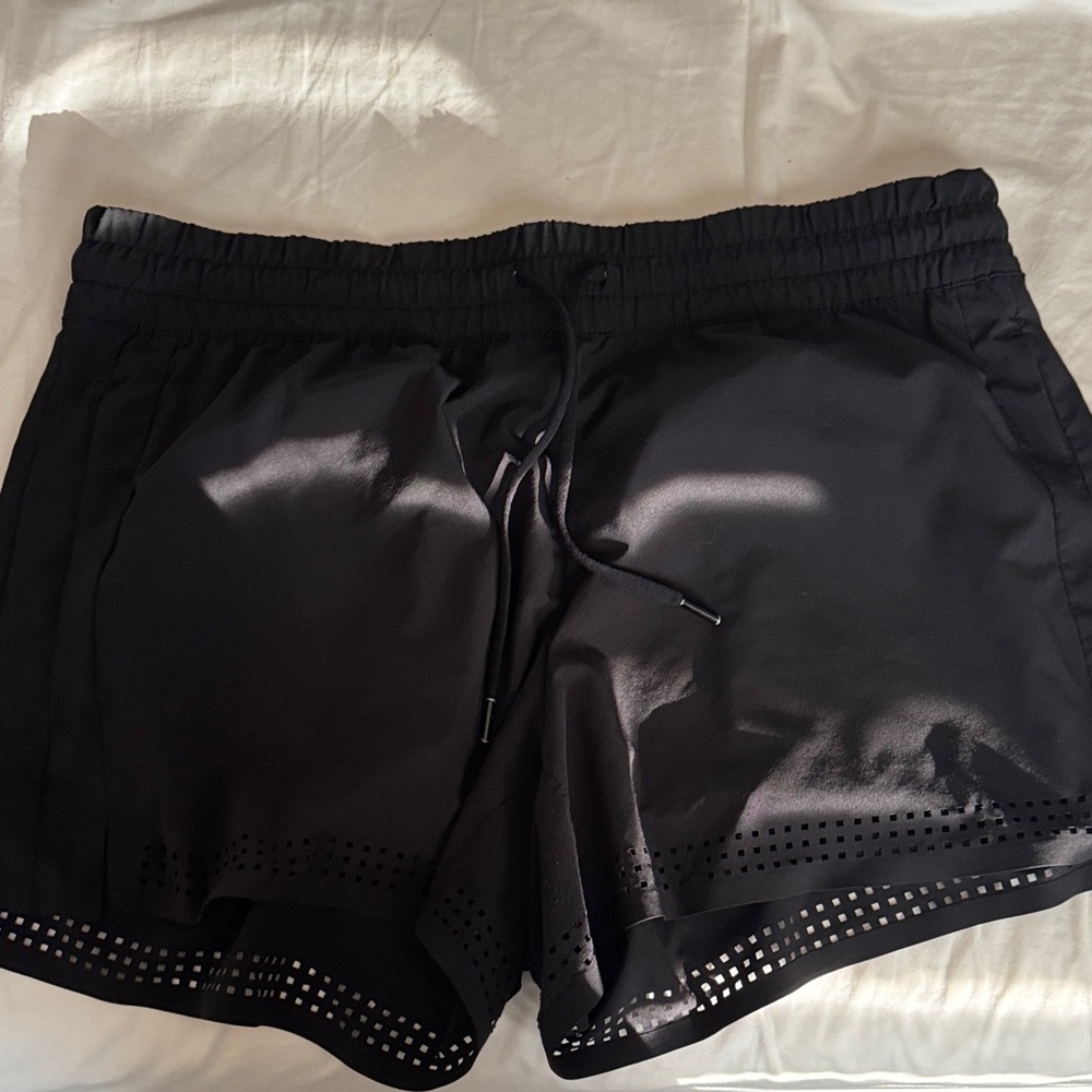 Athleta Black Athletic Shorts size 12